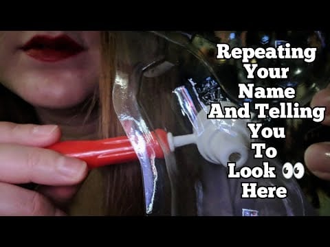 Focus and Look Here When I Say Your Name (ASMR Fast Focus Trigger)