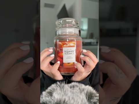 candle 🍁🕯️#asmr #asmrsleep