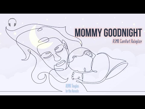 Mommy helps you sleep 2 ASMR ★ Comfort Roleplay ★ [Binaural] [Personal attention] [Softly spoken]
