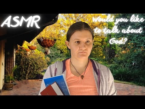 ASMR Christian missionary is knocking your door (soft speaking Russian accent)