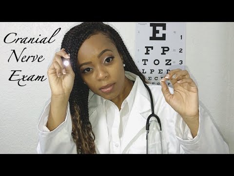 👩‍⚕️ ASMR 👩‍⚕️ Cranial Nerve Exam 🩺 Medical Doctor Role Play  🩺❤️