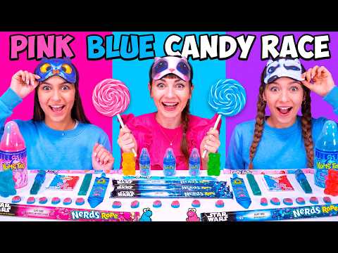 ASMR Pink, Blue, Purple Candy | Nerds, Giant Jelly Ball Best Compilation