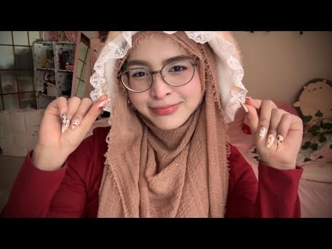 ASMR ☆ Plucking Negative Energy & Positive Affirmations 🌼 Sarah's Custom