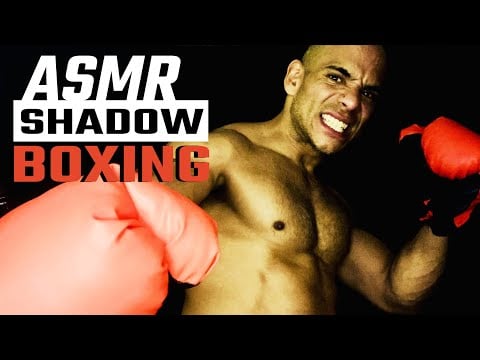 ASMR SHADOW BOXING - fast punches to knock you out to SLEEP 😴