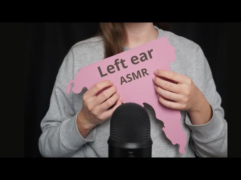 ASMR | For Broken Headphones (Left Ear Only) (No Talking)