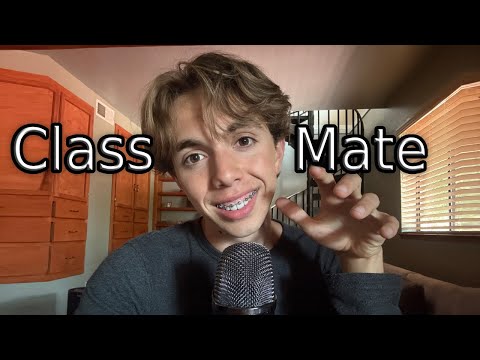 Awkward Class Mate Gives You Tingles On Finals Day ASMR