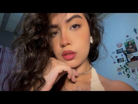 ASMR - LENS LICKING, SONS DE BOCA, MASSAGEM, MELHOR AMIGA….