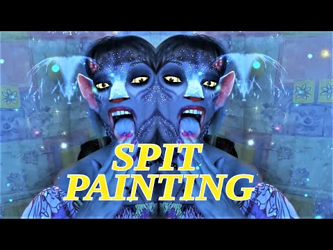 TE HAGO UN SPIT PAINTING AVATAR🧞‍♀️AVATAR MAKEUP🧞‍♀️ASMR