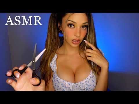 Girlfriend Trims Your Beard ✂️ | ASMR