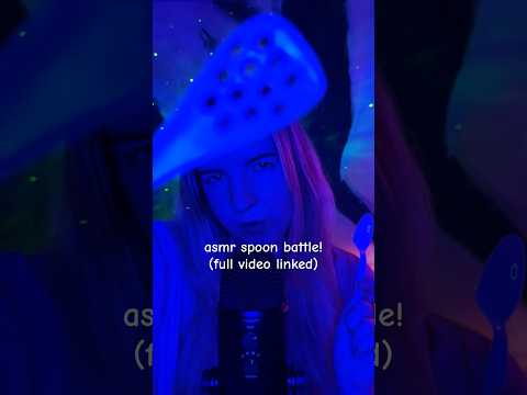 which spoon is the tingliest?? #asmr #mouthsounds #spoon