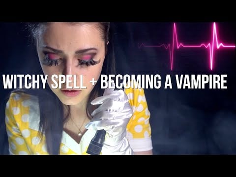 Erratic Rapid Heartbeat & Vampire Feeding | Casting A Spell To Turn Into A Vampire Role Play ASMR