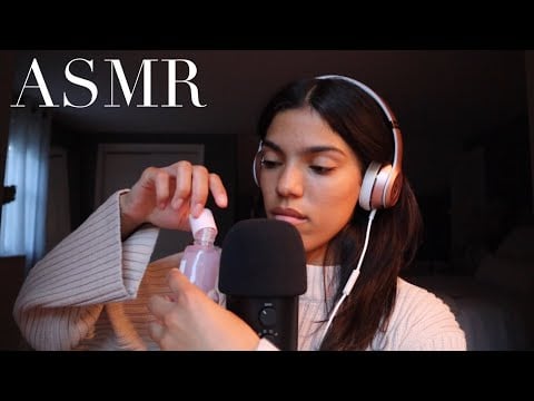ASMR pink trigger assortment (lots of different types of sounds)