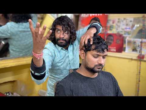 Real Cosmic 🧿 Head Massage By Jr Baba Sen | For UNREAL Relaxation🌌 & Deep Healing| ASMR Gautam