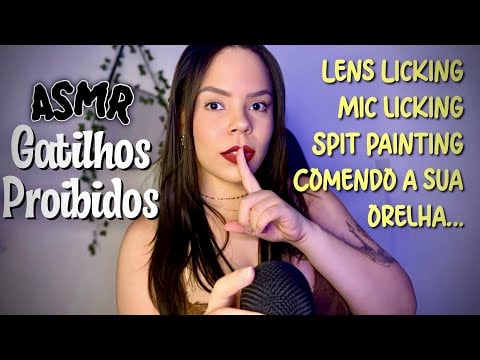 ESSE ASMR É PROIBIDO NO YOUTUBE! 🤫