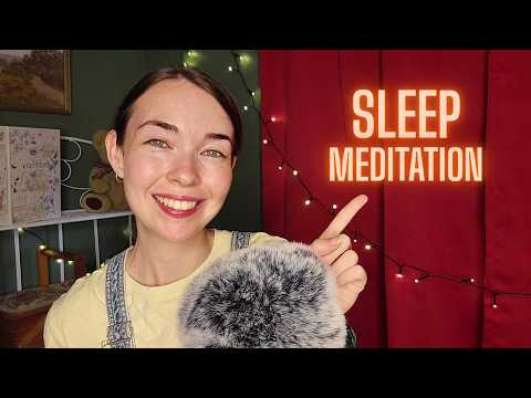 ASMR Sleep Meditation 🔥😴 Personal Attention, Inaudible Whispers, Christian ASMR
