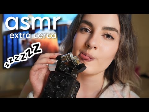 asmr extra cerca de ti para dormir como bebé (mouth sounds + tocando tu carita) Ale ASMR