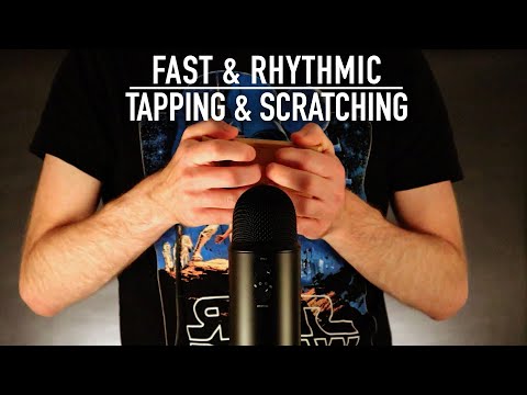 ASMR Tapping & Scratching | Fast & Rhythmic | No Talking