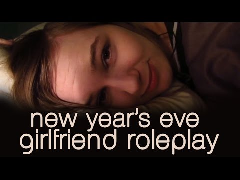 [ASMR] New Year's Eve Girlfriend Roleplay (whispering, rain)