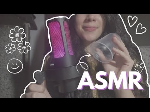ASMR | Sons de copinho com SENSIBILIDADE MÁXIMA no microfone 😴