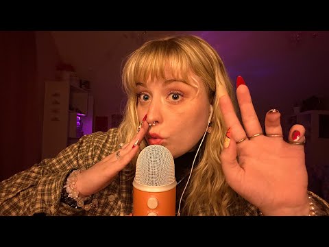 ASMR Mouth Sounds, Hand Movements, and Positive Affirmations 🩷 Healing You Into The New Season ✨