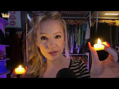 ASMR Unwind and relax 🕯️: candles, reiki, & orbs (with 174 and 528 hz)