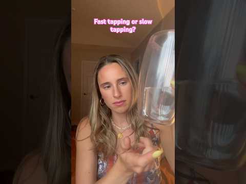 Fast or slow? #tapping #asmr #asmrtapping #asmrcommunity #asmrvideo #asmrsounds #asmrsleep #relax