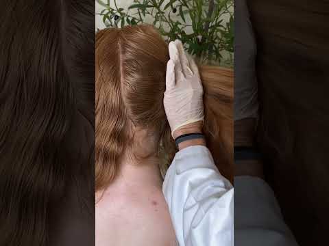 Asmr scalp tingles #asmr #asmrsounds #asmrvideo #relax #relaxing #satisfying #hair #sleep #tingles