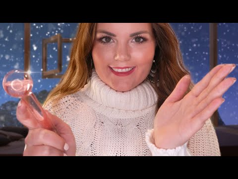 ASMR Winterzauber Spa: Face Treatment, heißes Bad, Oil Massage & Friseur (Wellness Roleplay Deutsch)