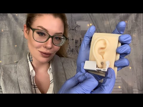 ASMR Piercing Your Ears👂(Not Your Ears, Your EARS)