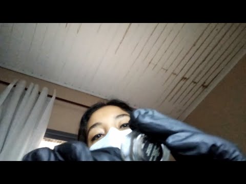 ASMR caseiro: Skincare, limpeza e removendo seus cravos com pinça (pinça na lente)