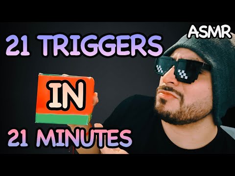 ASMR 21 Triggers in 21 Minutes