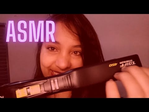 ASMR FAZENDO CHAPINHA NO SEU CABELO (Sinta como se fosse em você) Vídeo caseirinho