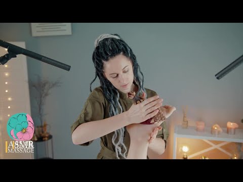 Tension-Relieving ASMR Massage with Tools