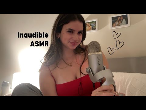 ASMR - Inaudible whispering and some rambling