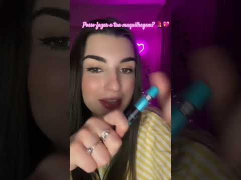 Posso te maquilhar? 💄❤️ #asmr #relax #visualtingle #makeupasmr