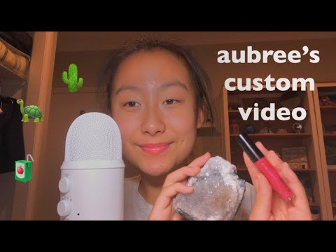 ASMR | Inaudible/Audible Whispering, Lipgloss Application and Tapping