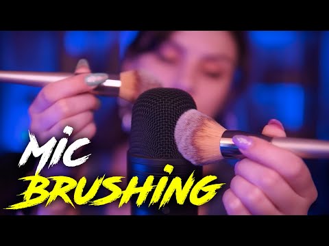 ASMR Mic Brushing 💎 Fifine K690, No Talking