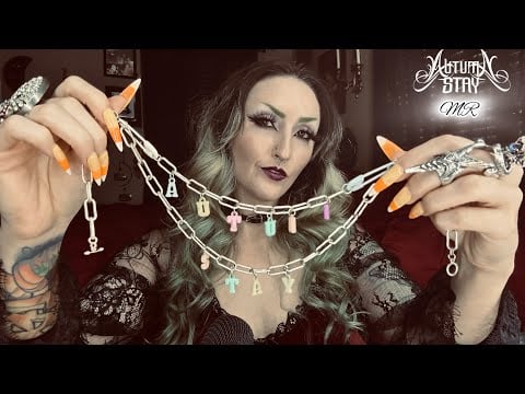 ASMR | VOCALIST SELLS YOU MERCH ROLEPLAY | YOU ARE LIKE TOTALLY THE BEST FAN EVER! #asmr #gothgirl