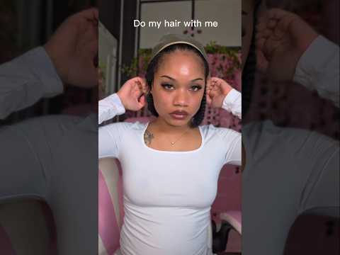 ASMR Wig Install 💕 #asmr #shorts #hairstyle #wigs