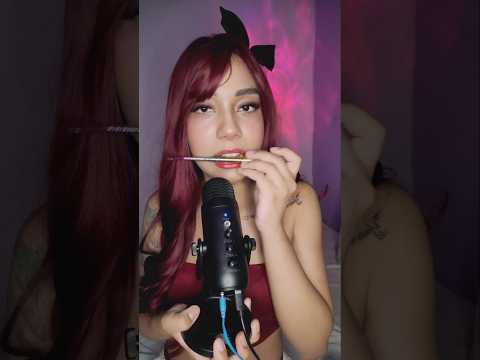 ASMR PARA QUEM AMA SONS DE 👄, PINCEL NO DENTE ULTRA RELAXANTE #ASMR