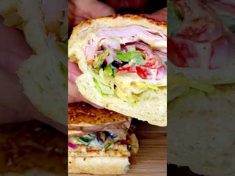SUBWAY FOOTLONG TURKEY SUB #asmr #subway #mukbang #food #eating #summerofgoals