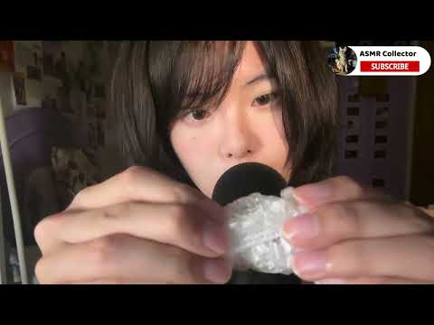 ASMR｜Super comfortable friction sound, mouth sound.