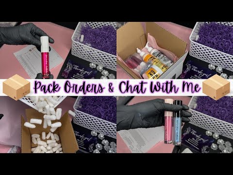 [ASMR] Order Packing & Chat/Ramble | You Sleep While I Pack :)