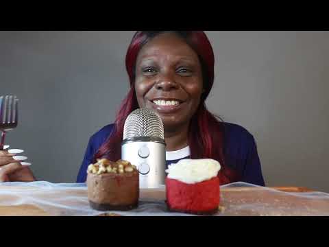 Cheese Cake ASMR Eating Sounds