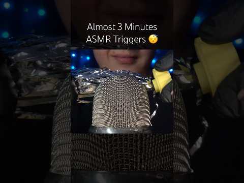 Almost 3 Minutes Different Triggers! 🤍 #asmr