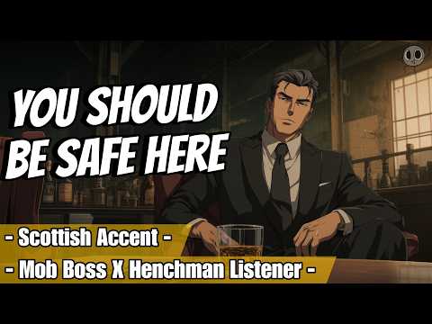 Mob Boss Hides You In His Safehouse During A Turf War 💥| Scottish Tsundere ASMR