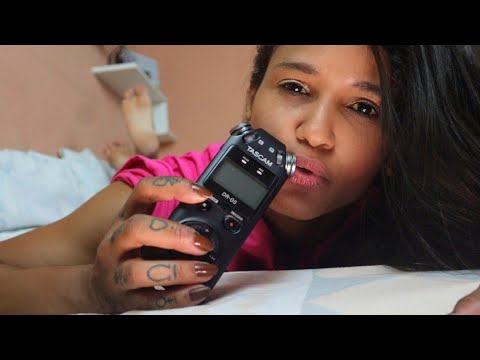 ASMR SONS DE BOCA RÁPIDOS NO TASCAM BINAURAL