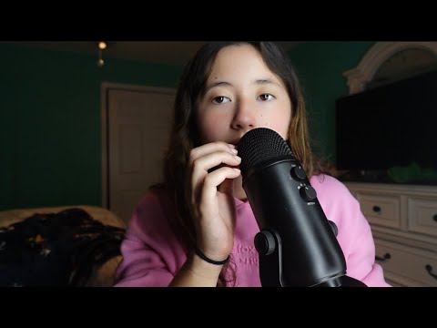 Asmr Mic Tapping with Mouth Sounds/Trigger Words