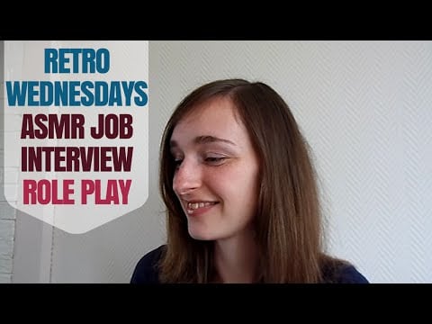 ~❃ Retro Wednesdays ❃~ Relaxing Beauty Salon ASMR Job Interview Role Play (Unisex)