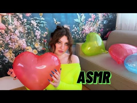 ASMR | Have You Ever Seen Crystal Plastic Balloons? - So SQUEAKY 😱